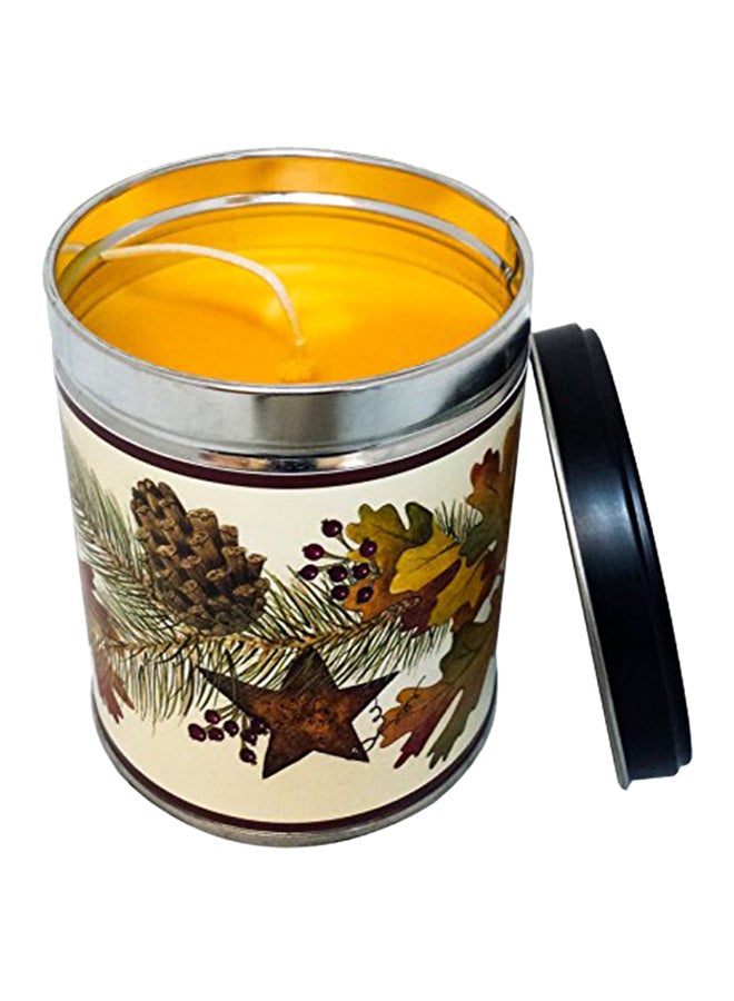 Harvest Festival Scented Candle Orange 4.5X3.5X3.5inch