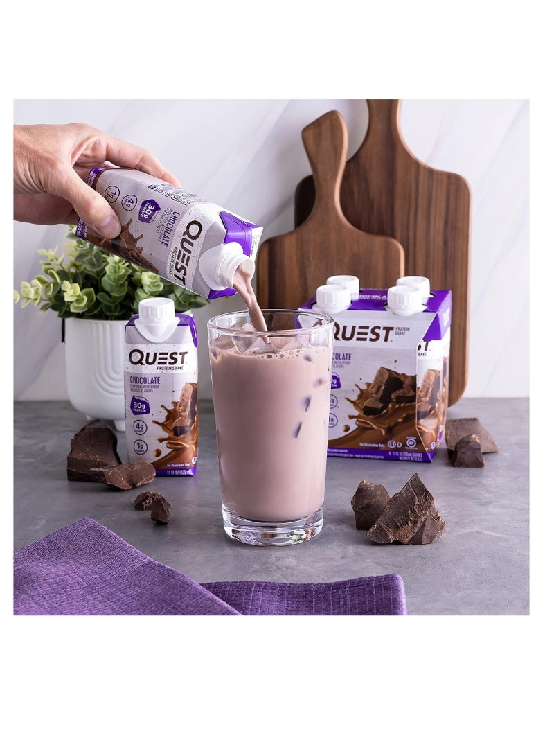 Quest Protein RTD 11.oz 12pcs 3/4pack  Chocolate