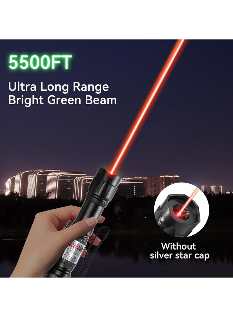 Red Laser Pointer, Red Laser Pointer High Power Long Range USB Rechargeable High Power Laser Light Pointer Red Strong Laser Pointer for Presentations Outdoor