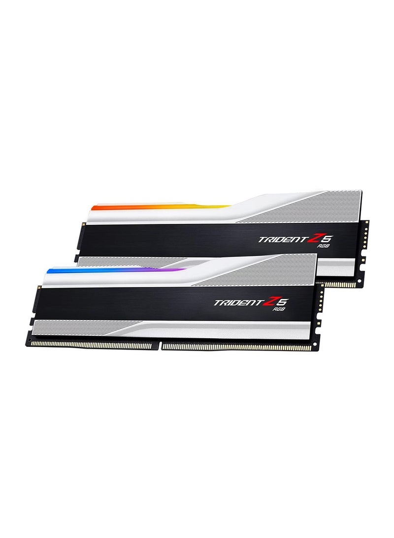 G.Skill Trident Z5 RGB Series 32GB (2 x 16GB) DDR5 Dual Channel Desktop Memory Kit, 6800 MHz Memory Speed, CL34 CAS Latency, 1.40 V, Intel XMP 3.0, 288-Pin, Black | F5-6800J3445G16GX2-TZ5RS