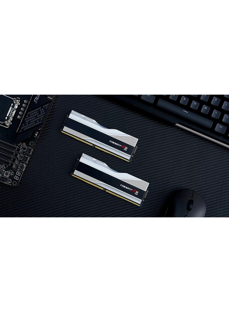 G.Skill Trident Z5 RGB Series 32GB (2 x 16GB) DDR5 Dual Channel Desktop Memory Kit, 6800 MHz Memory Speed, CL34 CAS Latency, 1.40 V, Intel XMP 3.0, 288-Pin, Black | F5-6800J3445G16GX2-TZ5RS