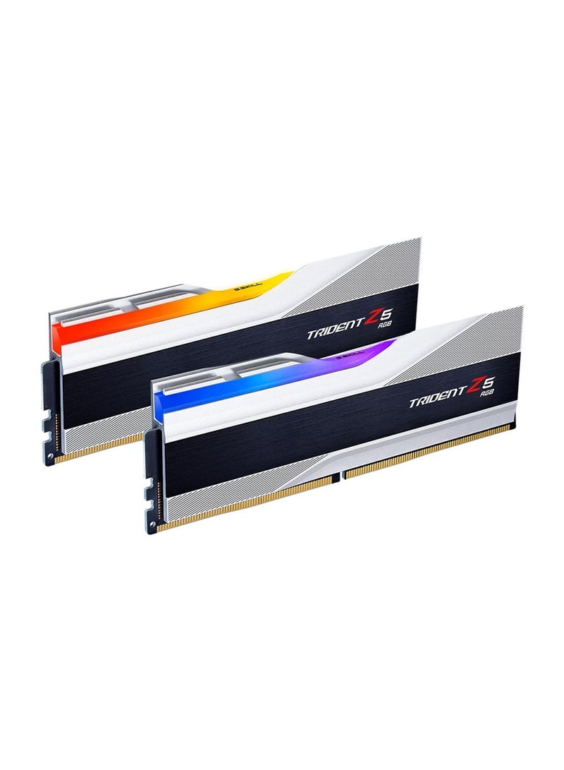 G.Skill Trident Z5 RGB Series 32GB (2 x 16GB) DDR5 Dual Channel Desktop Memory Kit, 6800 MHz Memory Speed, CL34 CAS Latency, 1.40 V, Intel XMP 3.0, 288-Pin, Black | F5-6800J3445G16GX2-TZ5RS