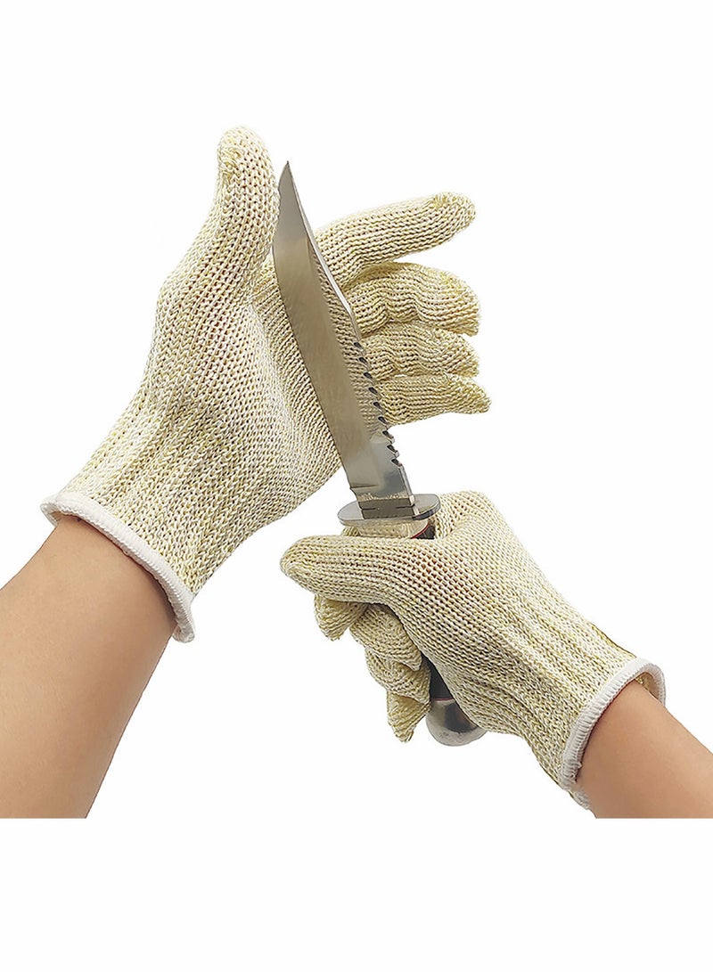 Level 8 Cut Resistant Gloves for Kitchen Use - Food Grade Mandoline Slicing, Meat Cutting, and Oyster Shucking Gloves (XL) - Reliable Protection for Safe Food Preparation.