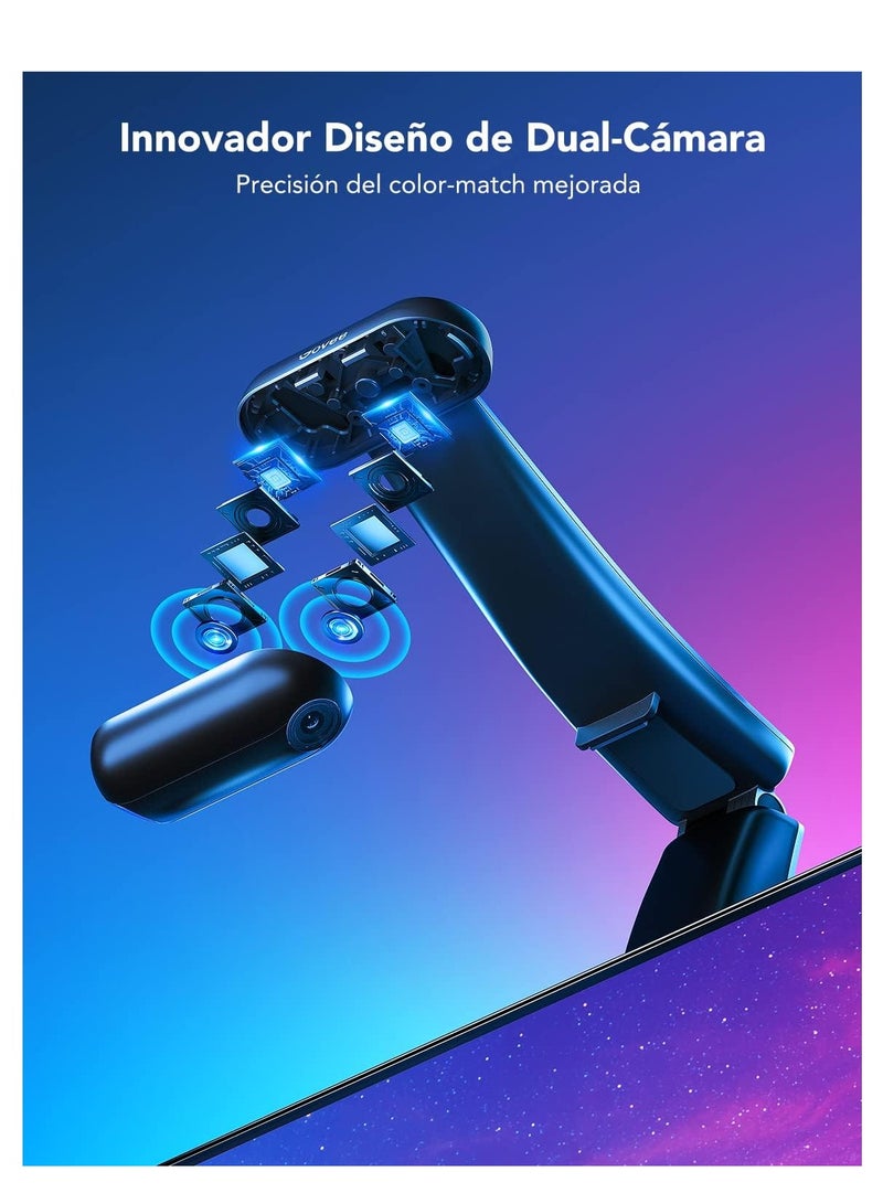Envisual TV Backlight T2 with Dual Cameras, 11.8ft RGBIC Wi-Fi TV LED Backlight for 55-65 Inch, Dual TV Light Beads for Ultra-Thin TVs, Smart App Control, Music Sync
