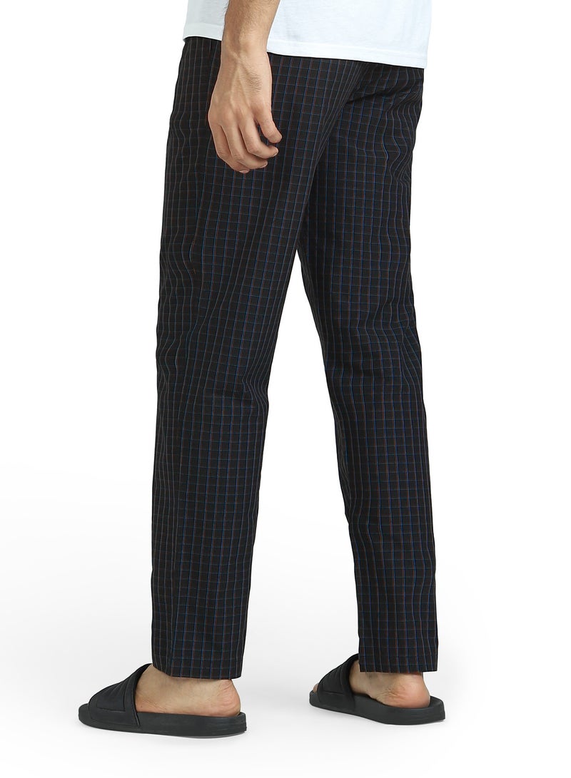 Combed Cotton Checks Men Pyjama