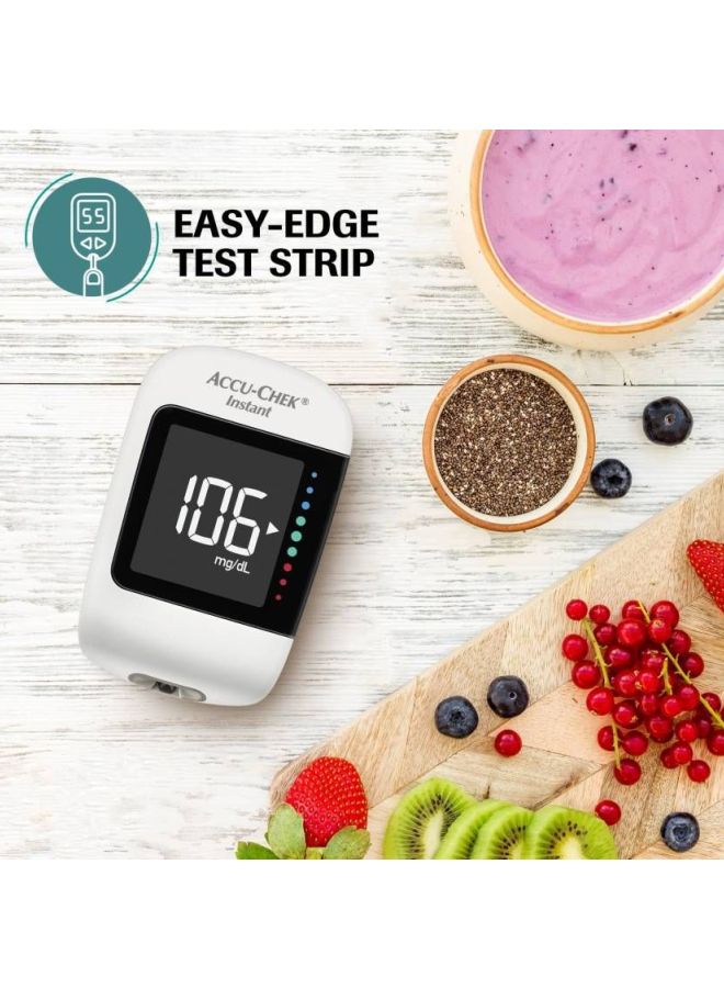 Wireless Instant Blood Glucose Monitoring System With 50-Strip