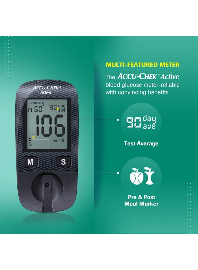 New Active Blood Glucose Meter