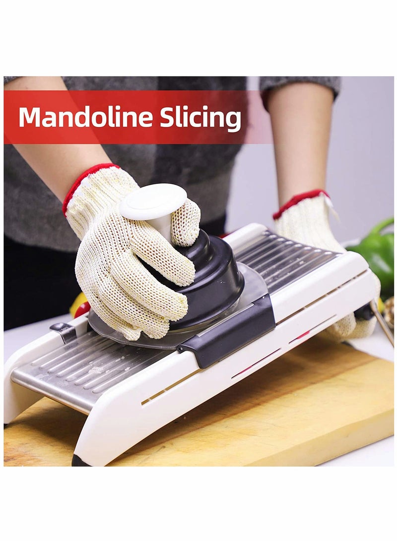 Level 8 Cut Resistant Gloves for Kitchen Use - Food Grade Mandoline Slicing, Meat Cutting, and Oyster Shucking Gloves (XL) - Reliable Protection for Safe Food Preparation.