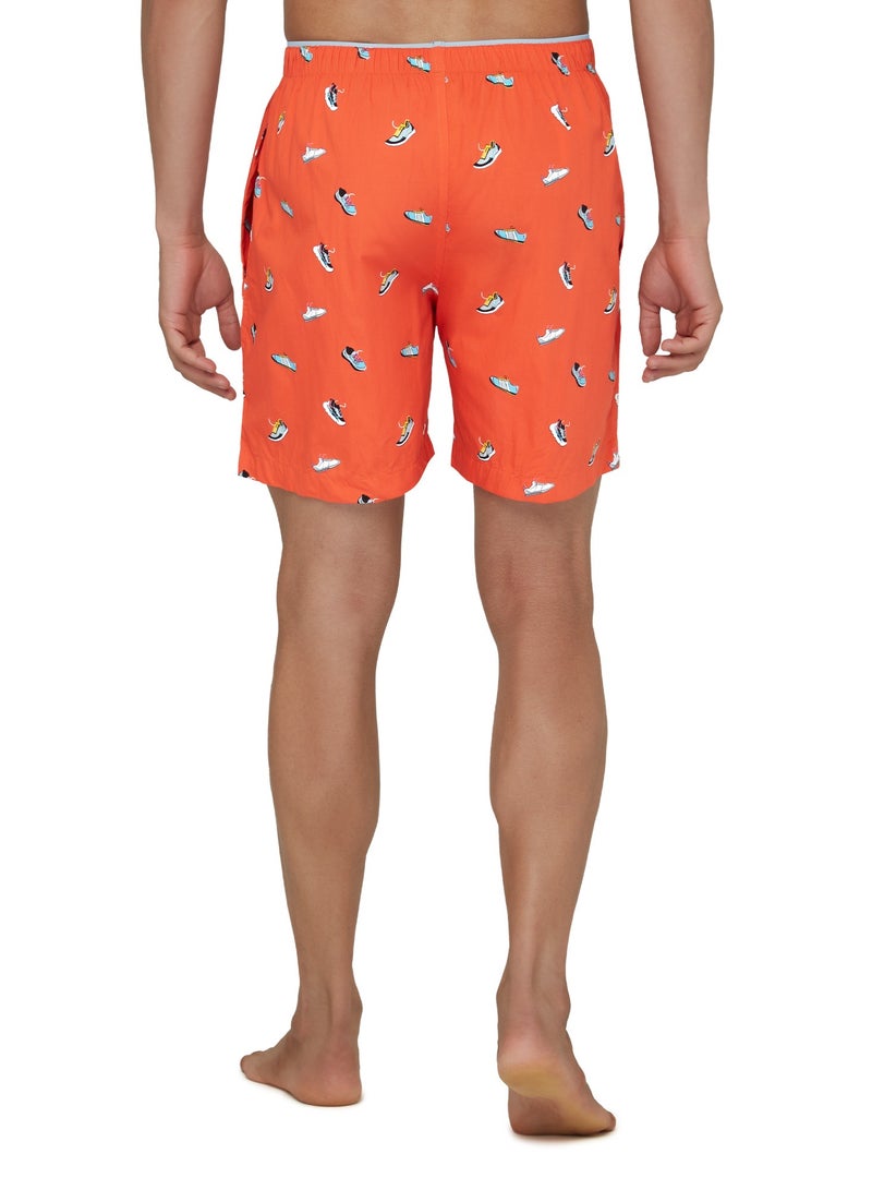 IntelliEaze Super Combed Cotton Boxer Shorts for mens Pack of 2