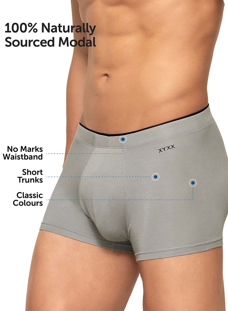 IntelliSoft Modal Trunks for mens pack of 3