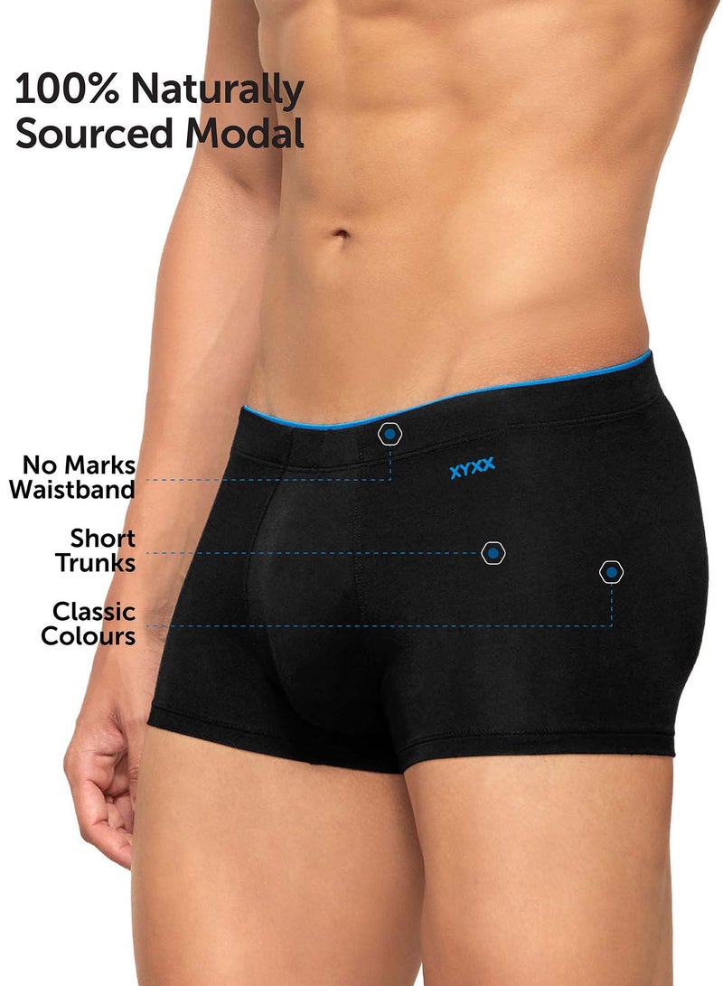 IntelliSoft Modal Trunks for mens pack of 3