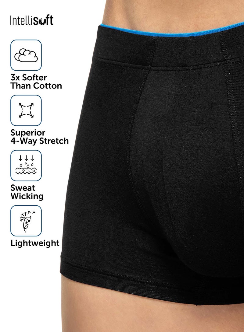 IntelliSoft Modal Trunks for mens pack of 3