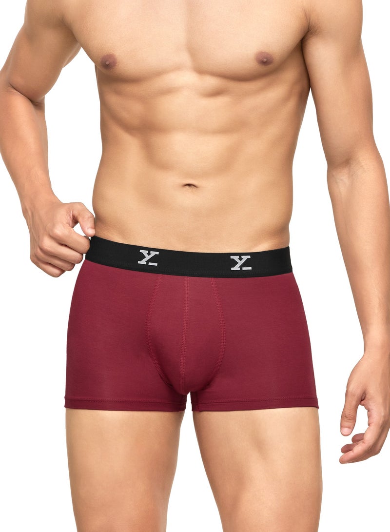 Pack of 3 Ace Intellisoft Micro Modal Solid Men Trunk