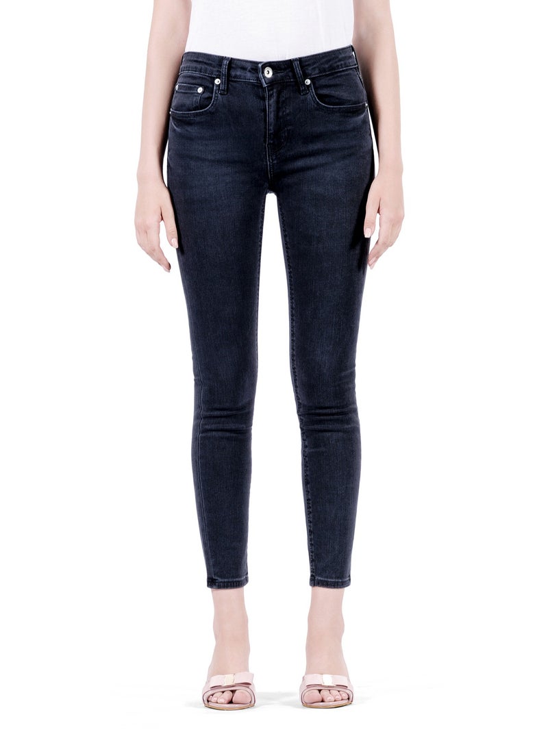 Web Denim Women's Stretch Skinny Jeans - Comfort Fit Stylish Denim Pants