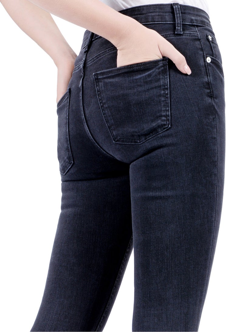 Web Denim Women's Stretch Skinny Jeans - Comfort Fit Stylish Denim Pants