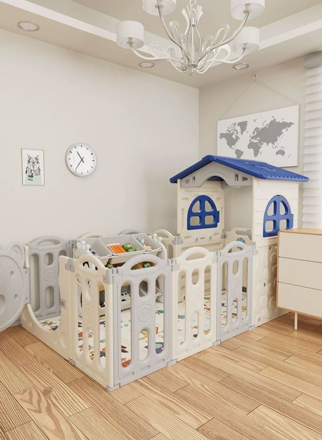 Toddler Baby Play Yards Playhouse Safety Swing Game Indoor Playground for Home