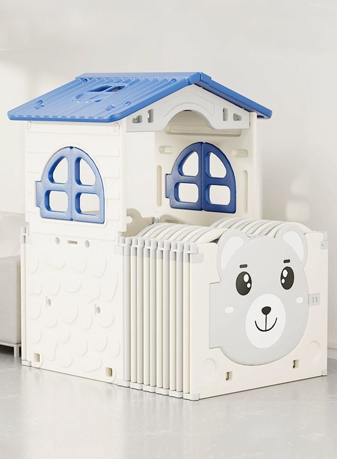 Toddler Baby Play Yards Playhouse Safety Swing Game Indoor Playground for Home