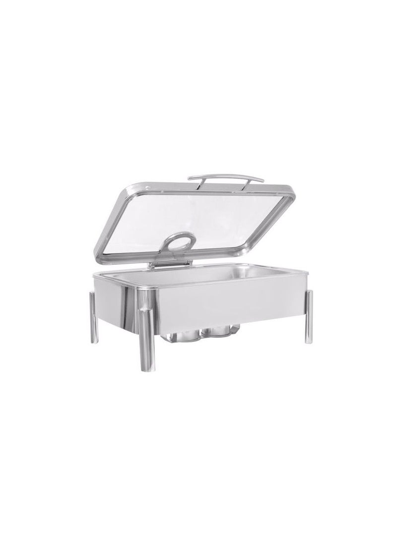 9L Rectangular High Leg Hydraulic Chafing Dish