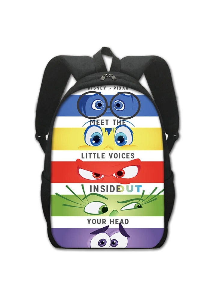 Inside Out Schoolbag Primary School Cartoon Backpack Children's Large Capacity Backpack 29*42*12.5cm