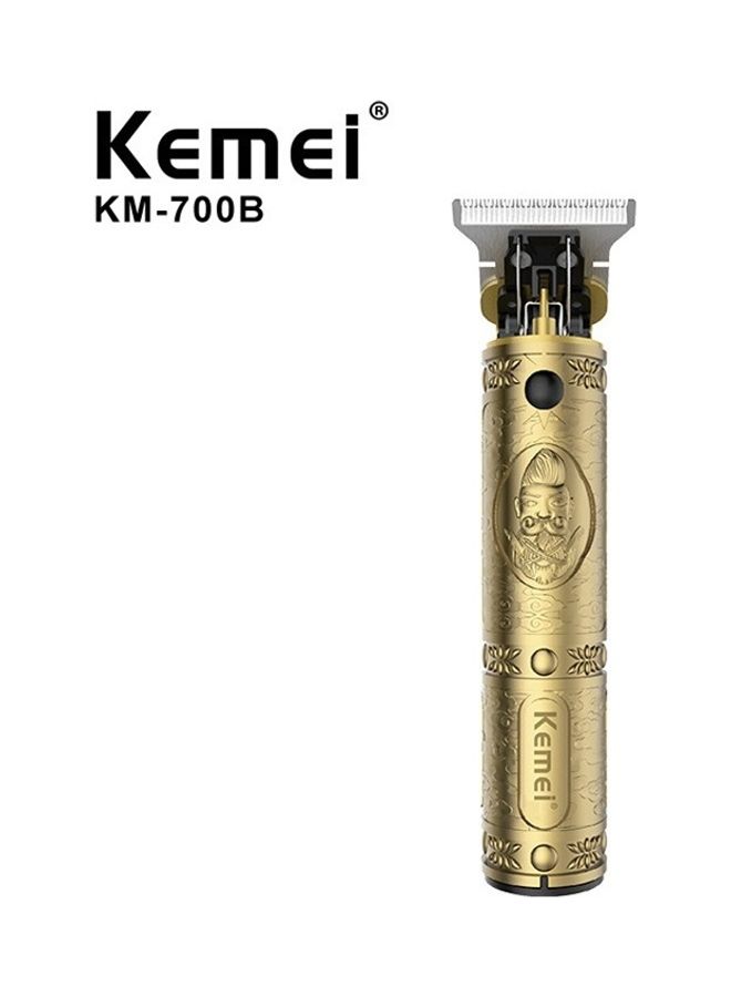 Barber Shop Oil Head Electric Trimmer Professional Haircut Shaver Carving Hair Beard Machine Styling Tool Gold