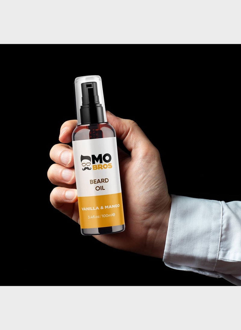 Beard Oil 100Ml - Vanilla & Mango