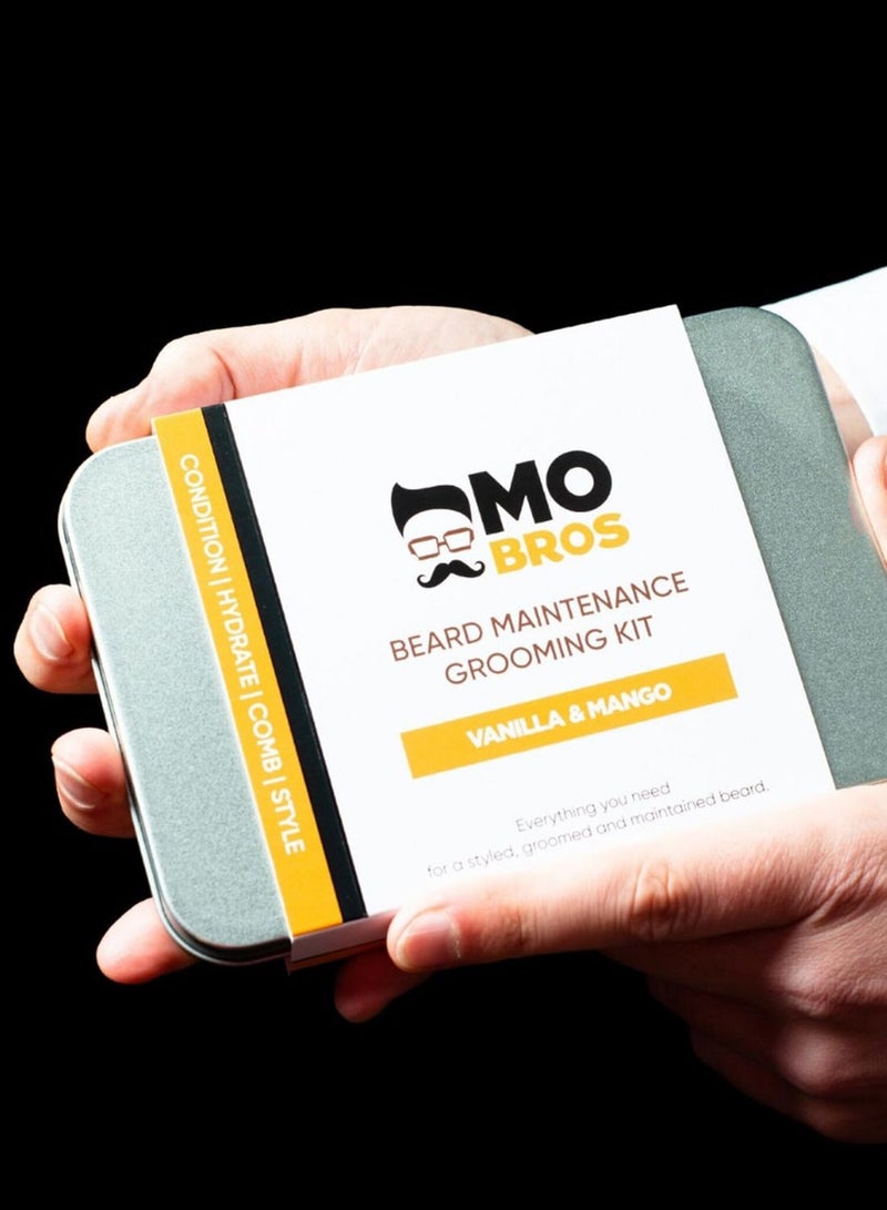 Beard Maintenance Kit - Vanilla & Mango