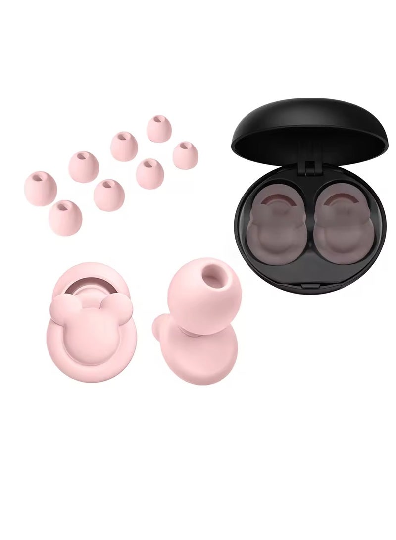 EarPlugs for Noise Reduction Black - Noise Cancelling Ear Protection, Perfect for Sleep, Concerts, Work, Study