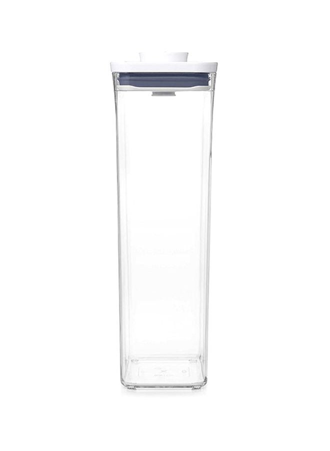 GG POP 2.0 Rectangle Tall Clear/Grey 31.5x16x10.5cm