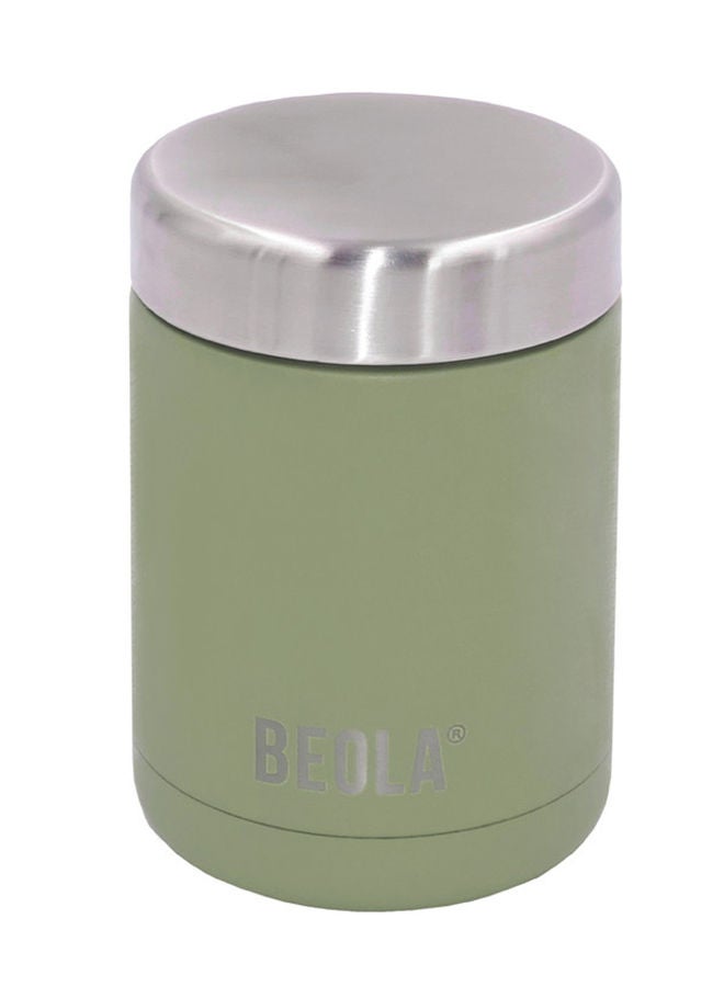 450ml Food Jar Lunch Box Thermos Stainless Steel Double Wall Insulated Travel Food Flask for Kids and Adults, 15oz (Forest Green)