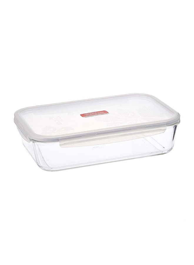 Oven Glass Rectangle With Lid 3.6L