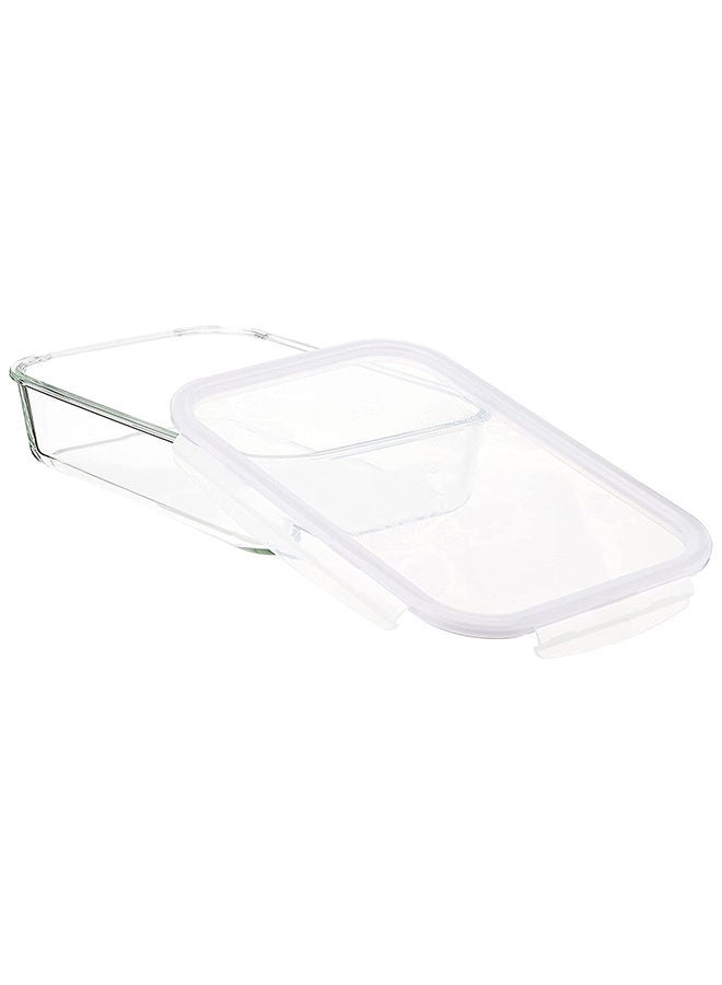 Oven Glass Rectangle With Lid 3.6L