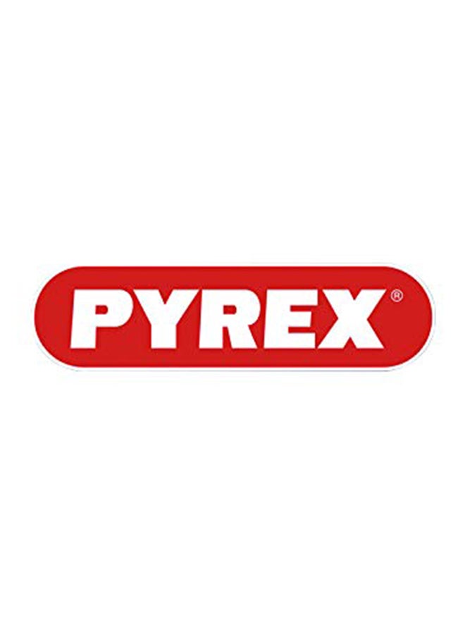 Pyrex Cook&Store Set of 3 Rectangle with Red Lid 0.4+1.1L+2.5L Transparent 28 x 20 x 9 cm 2.5L / 23 x 15 x 6 cm 1.1L / 17 x 5 cm 0.4Lcm