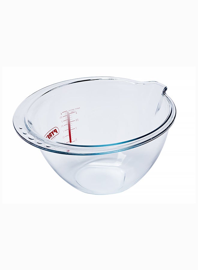 Pyrex Glass Mixing Bowl Expert 4L Transparent 29.0cm