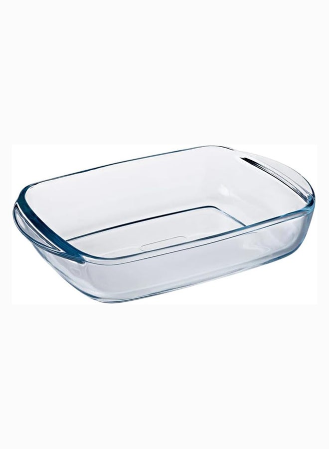 Pyrex Cook&Store Set of 3 Rectangle with Green Lid 0.4+1.1L+2.5L Transparent 28 x 20 x 9 cm 2.5L / 23 x 15 x 6 cm 1.1L / 17 x 5 cm 0.4Lcm