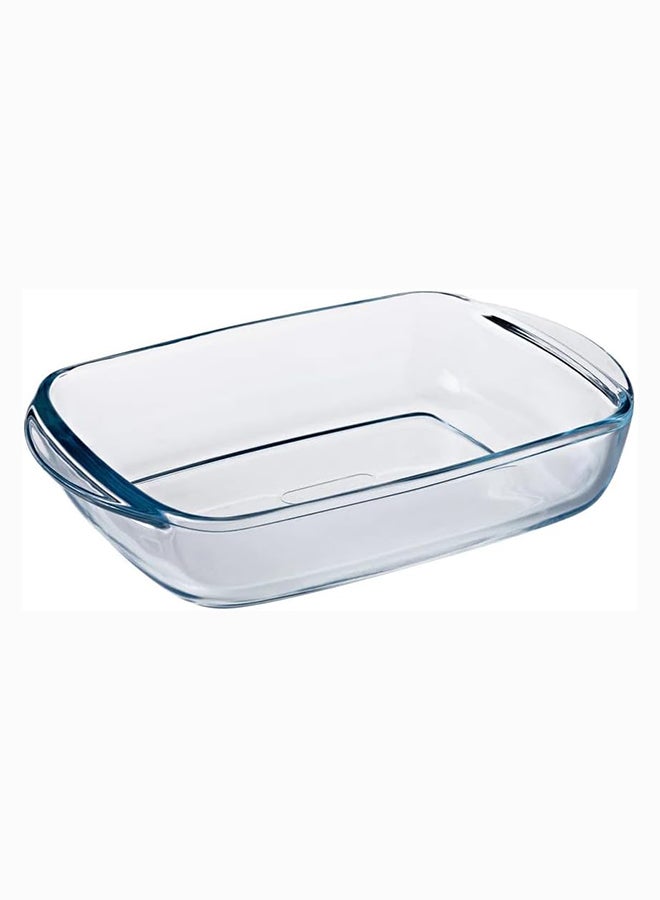 Pyrex Cook&Store Set of 3 Rectangle with Green Lid 0.4+1.1+2.5L Transparent 28 x 20 x 9 cm 2.5L / 23 x 15 x 6 cm 1.1L / 17 x 5 cm 0.4Lcm