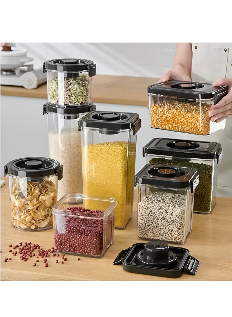 Food Storage Containers, Set - 5-Piece Airtight for Kitchen Pantry and Fridge Organization