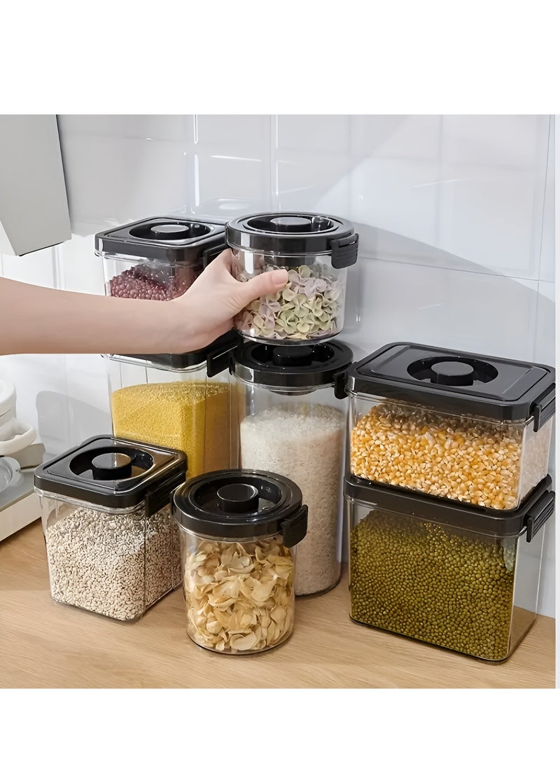 Food Storage Containers, Set - 5-Piece Airtight for Kitchen Pantry and Fridge Organization