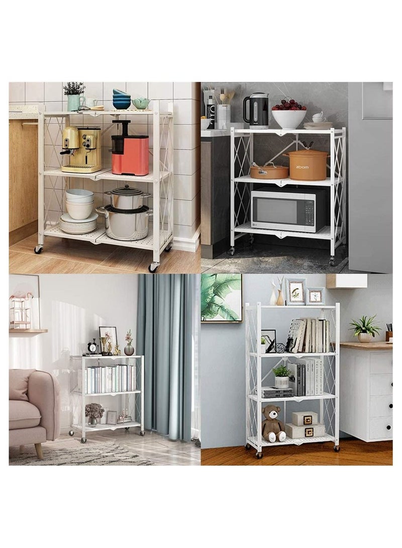 3 tier Kitchen Metal Rack white