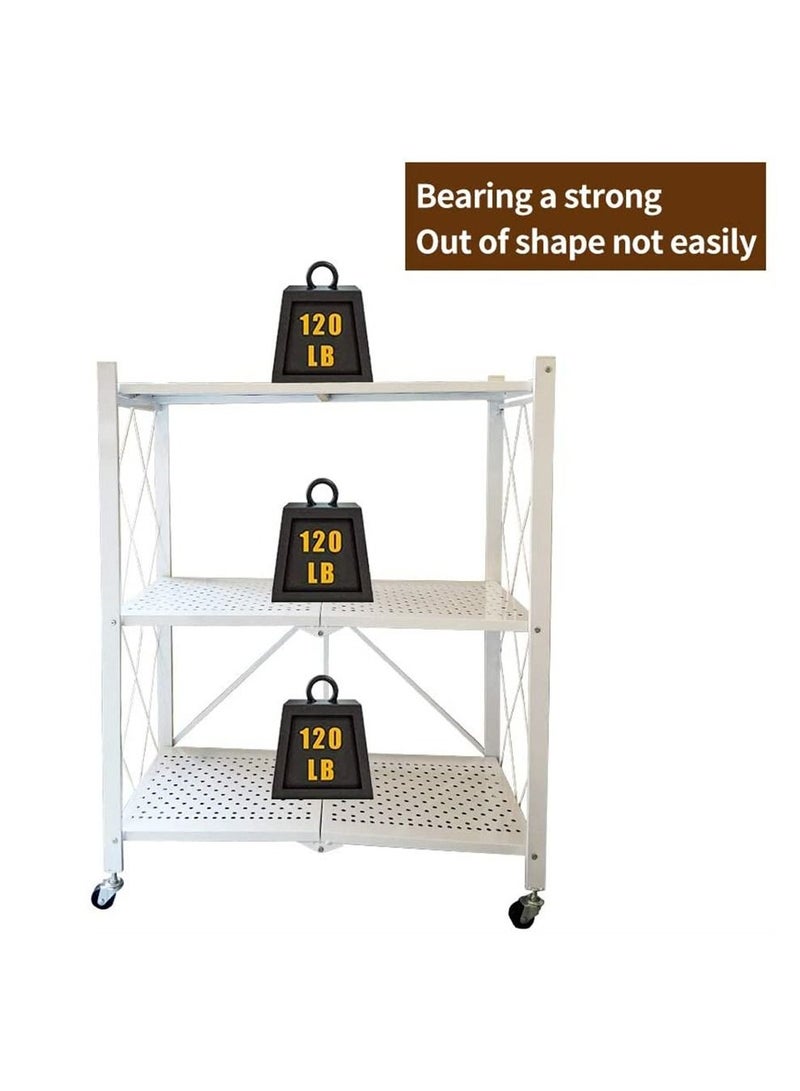 3 tier Kitchen Metal Rack white