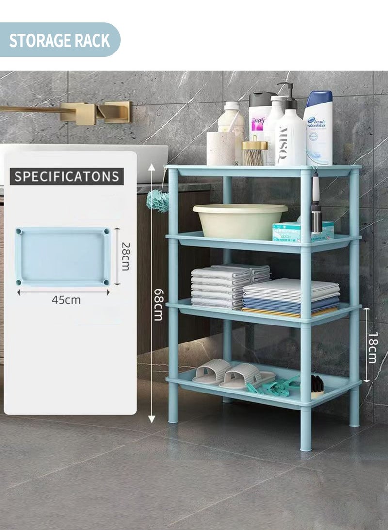 4 Tier Storage Racks Kitchen Storage Racks Bathroom Storage Racks Office Storage Racks