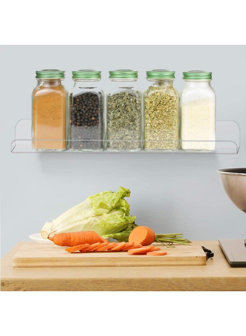 Clear Acrylic Shelf 15 Invisible Floating Wall Ledge Bookshelf Kids Book Display Shelves Wall Mounted 15 Inch 6Pack
