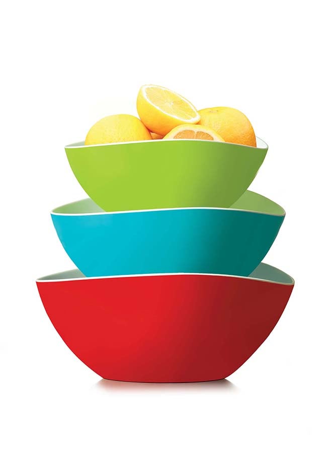 Lock2Go Teardrop Bowl 3 Pcs. Set