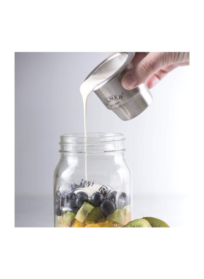 Food On The Go Jar Clear 12.5x11x11.3cm