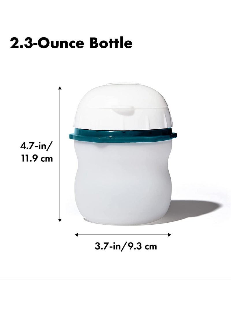 Condiment Squeeze Bottle, Leak Proof Silicone Sealed Condiment Squeeze Jar for Home Kitchen, Oil Salad Dressing Honey Condiment