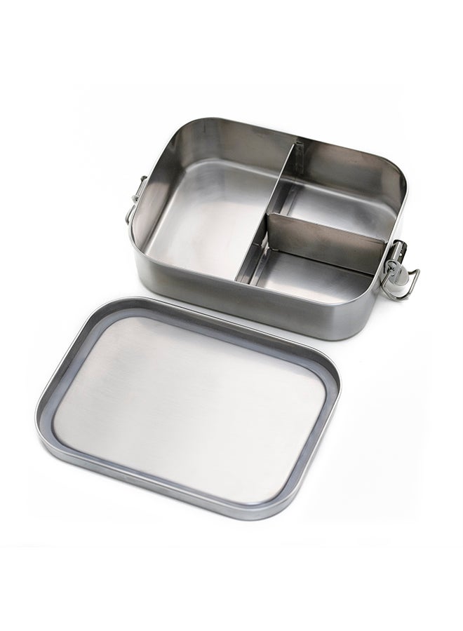 3 Compartment Stainless Steel Lunch Box