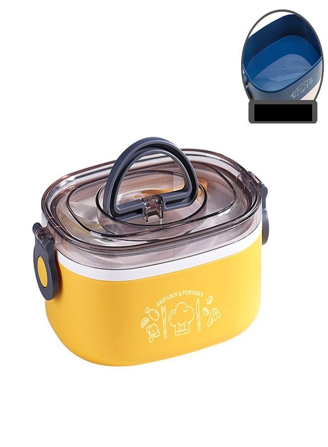 Oval Plastic Lunch Box