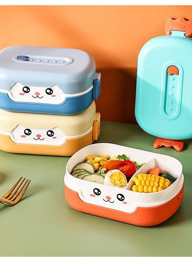 Lunch Box for Kids, Versatile food and snack container both kids adults. Dishwasher microwave safe. BPA PVC free. Leakproof design. Available in MIXCOLOR-A.