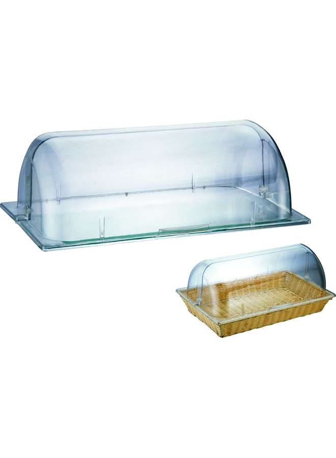 Plastic Cover For Oblong Cane Basket 535 mm