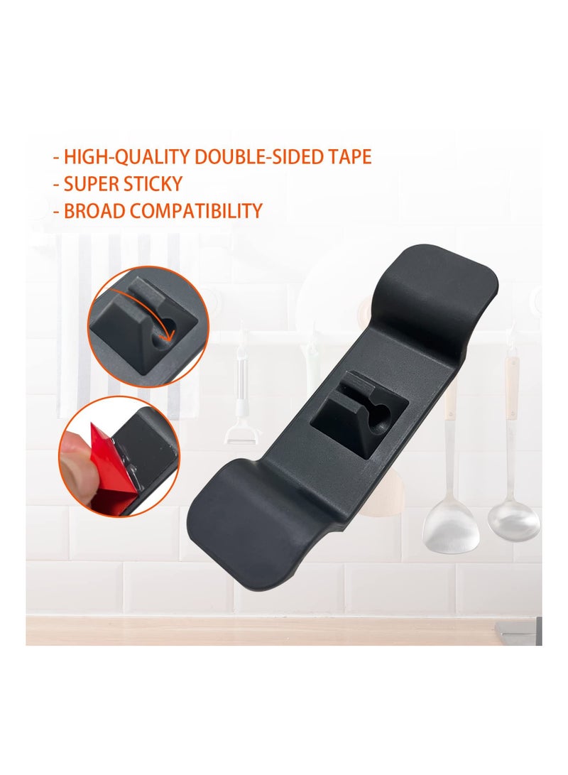 Cord Organizer Storage Tool, Home Appliance Winder for Kitchen Stand Mixers, Coffee Makers, Pressure Cookers and Air Fryers Black 2 Piece Set