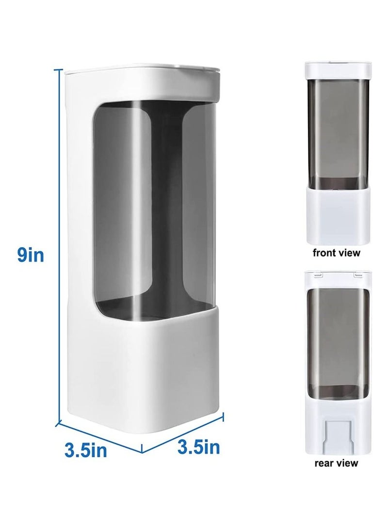 Cup Dispenser for Water Dispenser, Pull Type Cooler Holder Fit 3oz - 5oz Small Cups, Wall Mount Bathroom Disposable Cups Home Office Hospital